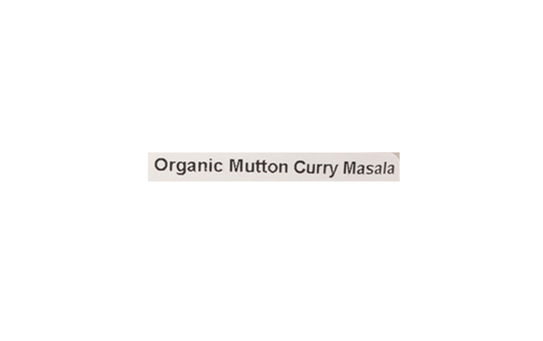Just Organik Organic Mutton Curry Masala    Pack  100 grams